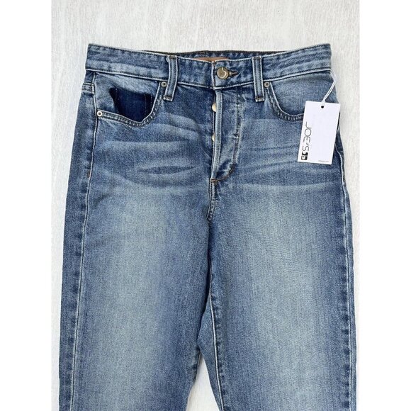 Joe's Jeans Women’s Blue The Debbie High Rise Straight Crop Jeans Size 25 - Picture 8 of 11